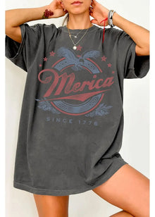  Merica Oversized Tee