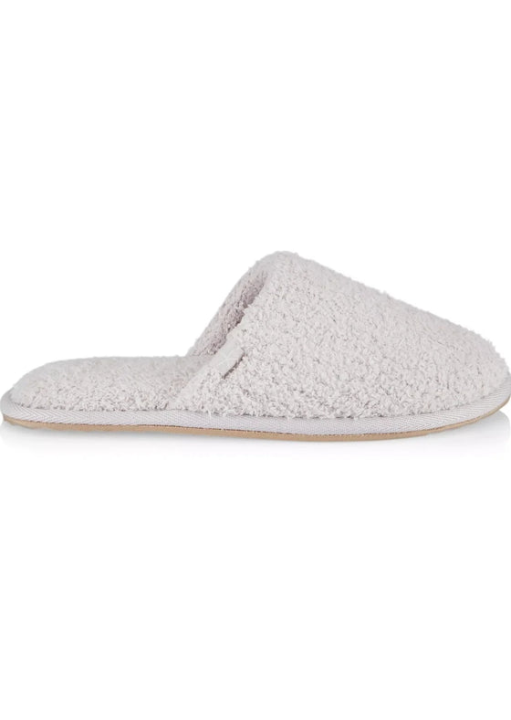 CozyChic Ribbed Slipper- Silver Ice