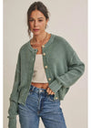 Waffle Cardigan