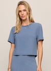 Stellan Indigo Denim Tee
