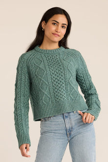  Cropped Fisherman Sweater