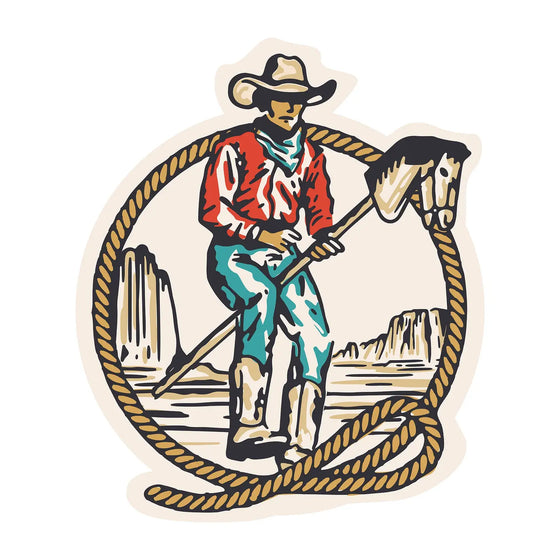 Stick Horse Sticker