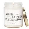 Smells Like She's Playing Mahjong 9oz Soy Candle