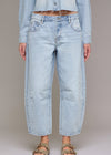 Sammie Light Wash Barrel Jean