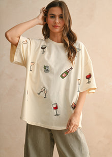  Boxy Cocktail Tee