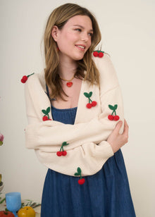  Cherries Cardigan