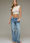 Logan 31" Inseam Medium Light Classic High Rise Dad Jean