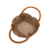 Tulip Raffia Embossed Recycled Top Handle Bag