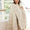 CozyChic Cotton Checkered Throw