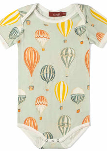  Organic One Piece- Vintage Balloons