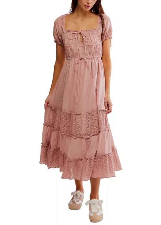 Falling Sun Midi Dress