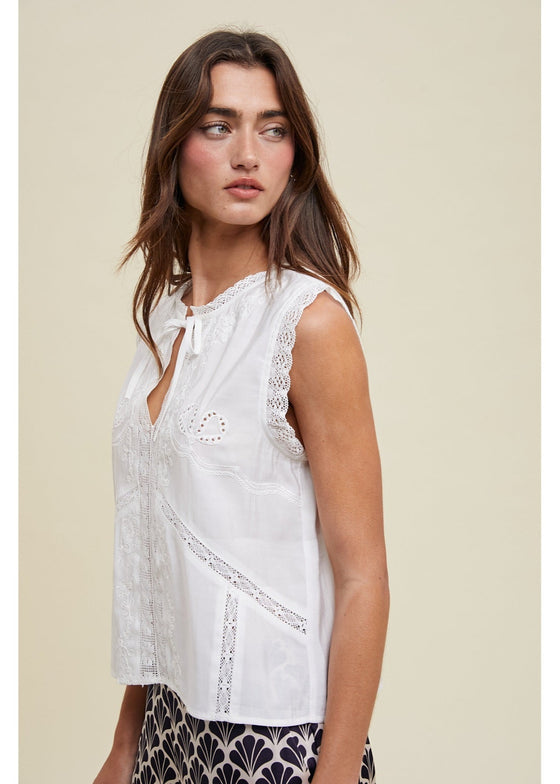 Rowan Lace Top
