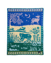 Pendleton Jacquard Crib Blanket- Folk Forest