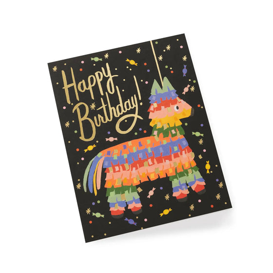 Pinata Birthday Card