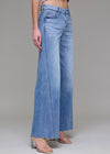 Nori 32" Inseam Mid Rise Seamed Extra Wide Leg Jean