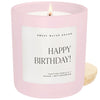 Happy Birthday 15oz Soy Candle Matte Jar