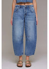 Sammie High Rise Barrel Jean