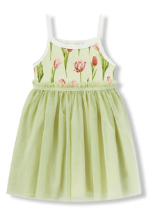  Luxe Stretch Ballet Dress- Tulip