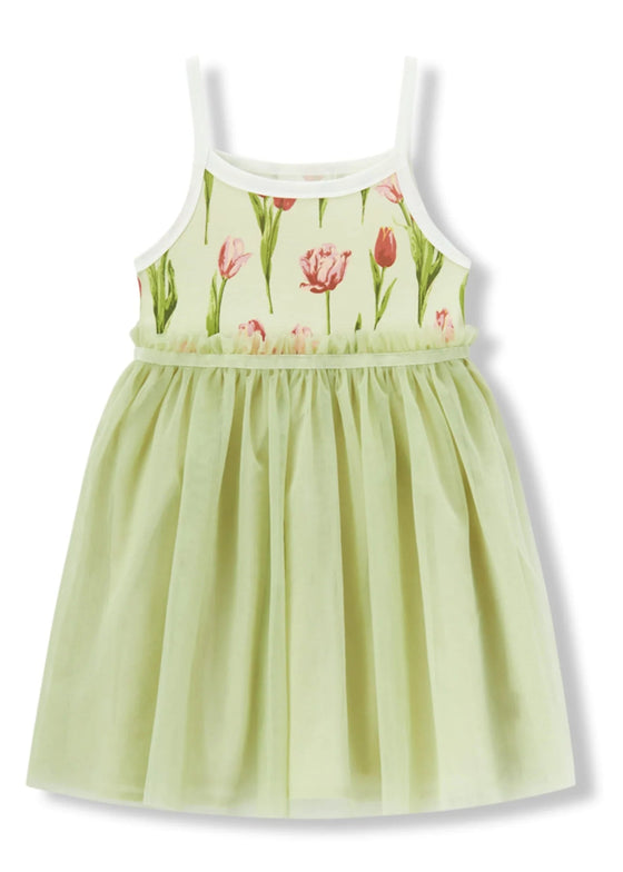 Luxe Stretch Ballet Dress- Tulip