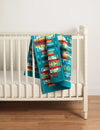 Pendleton Chief Joseph Crib Blanket- Turquoise