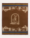 Pendleton Jacquard Unnapped Robe Blanket