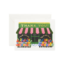  Flower Shop Thank You Card