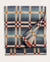 Pendleton Four Square Throw Blanket- Slide Mountain Shale