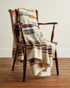 Bridger Stripe Throw- Ivory Mix