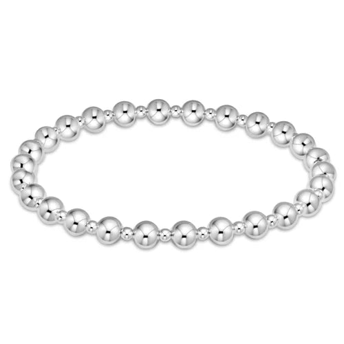 Enewton Classic Grateful Pattern 5mm Bead Bracelet- Sterling