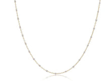  Enewton 15" Choker Simplicity Chain Gold- 2mm Pearl