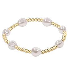  Enewton Admire Gold 3mm Bead Bracelet- Pearl