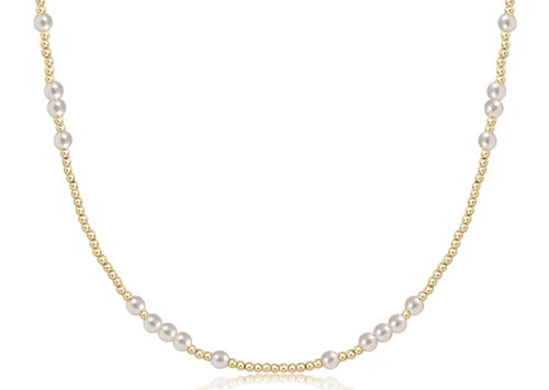 Enewton 15" Choker Hope Unwritten- 3mm Pearl