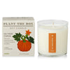 Half Moon Pumpkin Candle
