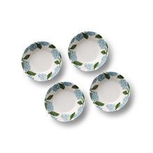  Hydrangea Melamine Bowls