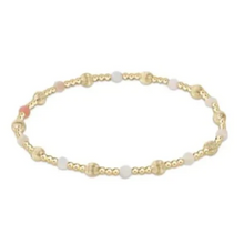  enewton Dignity Sincerity Pattern 4mm Bead Bracelet- Pink Opal