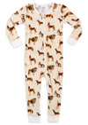 Natural Dog Organic Cotton Zipper Pajama