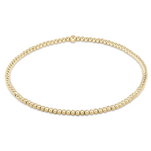  egirl Classic Gold 2mm Bead Bracelet