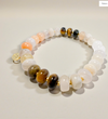 Rondelle Gemstone Beaded Bracelet