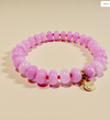 Rondelle Gemstone Beaded Bracelet