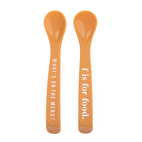 What's On The Menu/ F is For Food Spoon Set