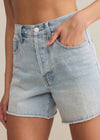 Everyday Hi-Rise Denim Short Faded Indigo