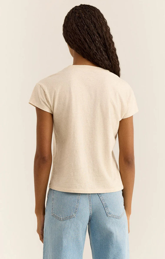 Modern Slub Tee Oatmeal