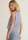 Sloane V-Neck Denim Tank