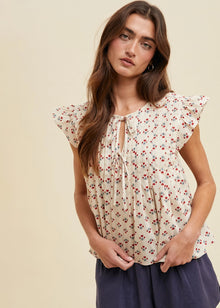  Poppy Bow Blouse