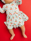 Cherry Picnic Bodysuit Bamboo Dress