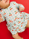 Cherry Picnic Bodysuit Bamboo Dress