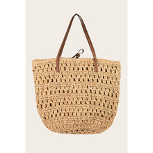  Straw Braided Tote Bag