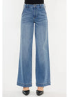 High Rise Trouser Wide Leg Jean