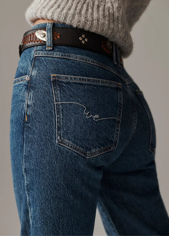 Risk Taker Mid Rise Straight Jean