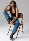 Risk Taker Mid Rise Straight Jean